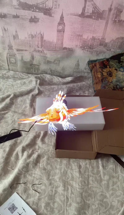 3D hologram fan