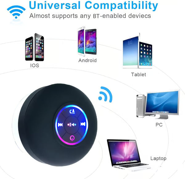 Bathroom Waterproof Wireless Bluetooth Speakers